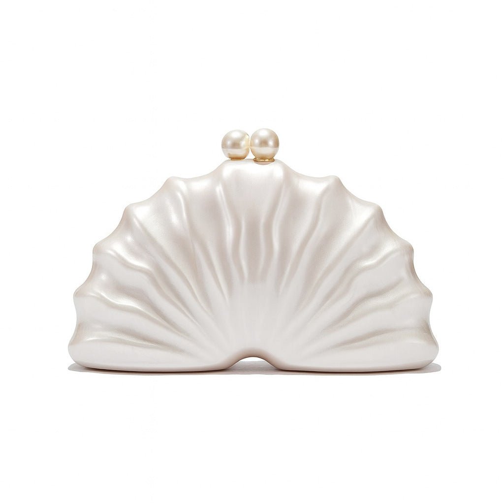 Shell Acrylic Clutch Evening Bag (MAC300) by Mariam's Collection