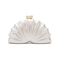 Shell Acrylic Clutch Evening Bag (MAC300) by Mariam's Collection