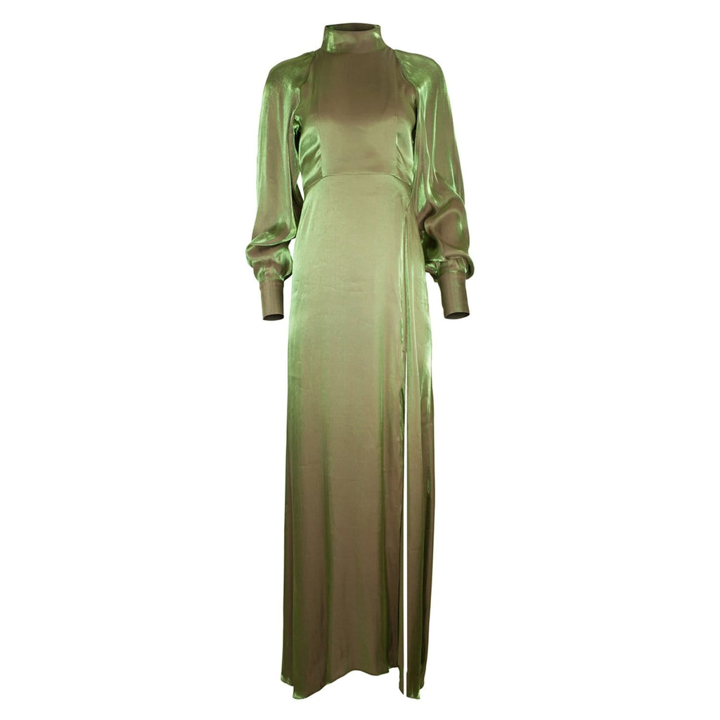 Green Gladiolus Dress by ADIBA