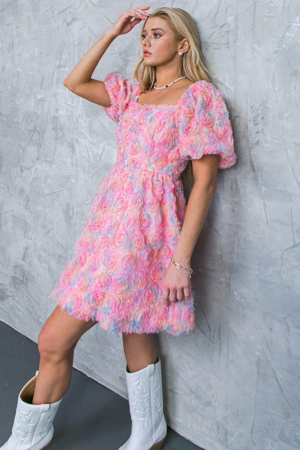 THE MOST NOTABLE WOVEN MINI DRESS by Flying Tomato