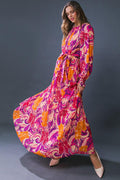 CHANGING LOCATIONS WOVEN MAXI DRESS by Flying Tomato