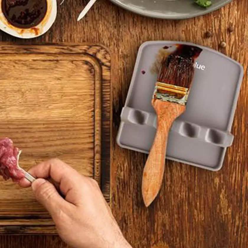 Silicone Spoon Rest with Drip Pad by DailySale
