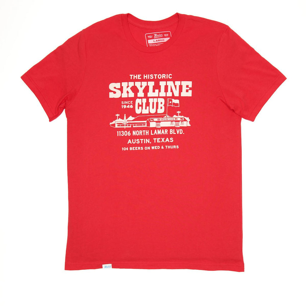 Skyline Club T-Shirt by Alvies