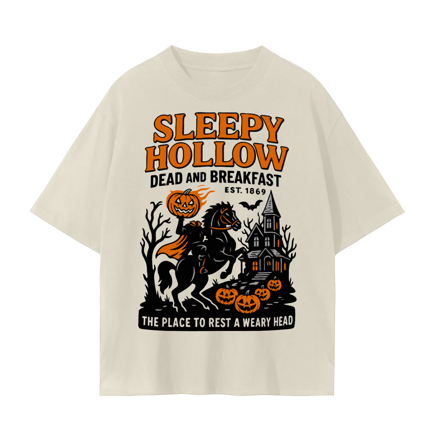 Sleepy Hollow Dead and Breakfast Comfy Tee by Goth Cloth Co.