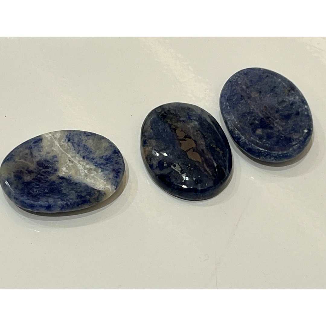Sodalite Comfort Stone by Sacred Crystals