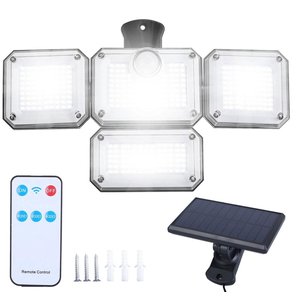 Solar Powered Wall Lights Outdoor Motion Sensor Lamps by DailySale