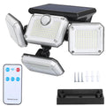 Solar Powered Wall Lights Outdoor Motion Sensor Lamps by DailySale