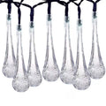 Solar String Lights 20ft 30 LED Water Drop Solar String Fairy Waterproof Lights by DailySale