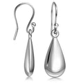 Solid Sterling Pear Shape Hanging Earrings By Paolo Fortelini by DailySale
