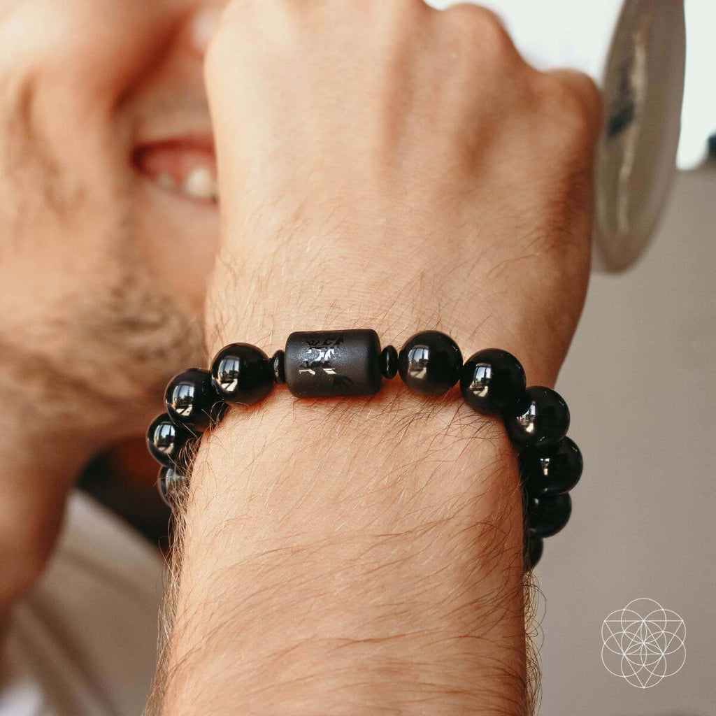Soul Cleansing Black Obsidian Bracelet by Conscious Items
