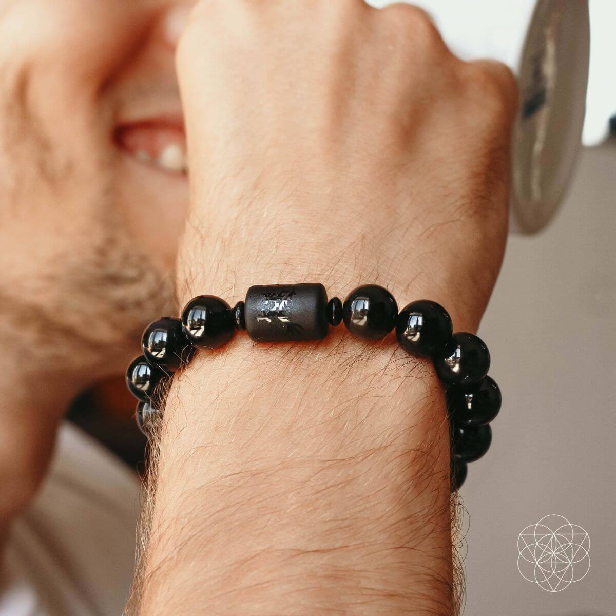 Soul Cleansing Black Obsidian Bracelet by Conscious Items