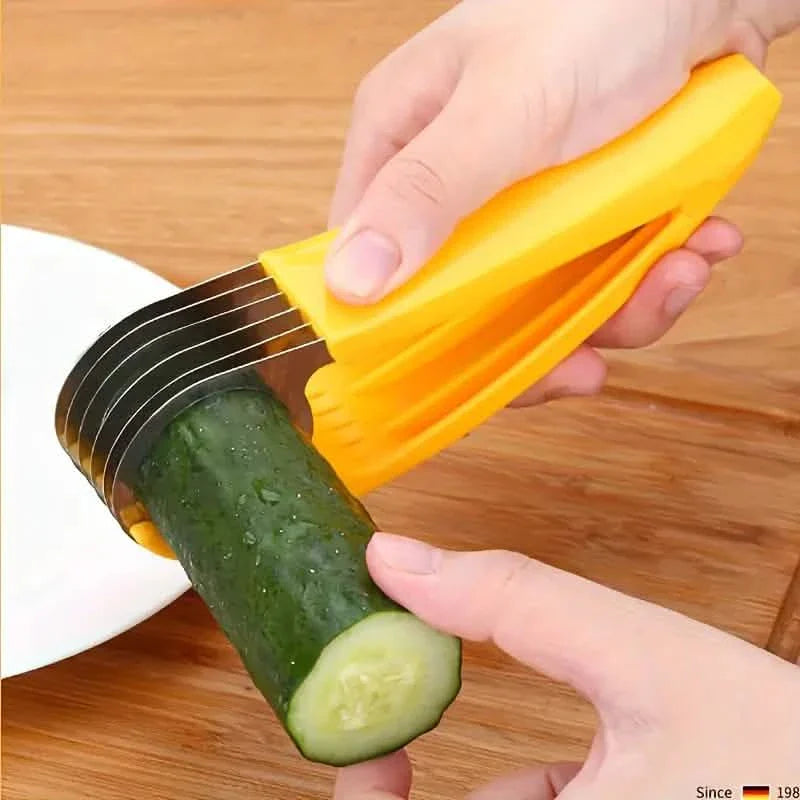 Stainless Steel Banana & Cucumber Slicer by DailySale