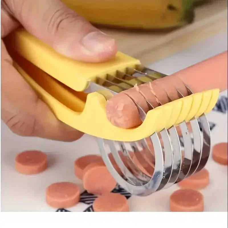 Stainless Steel Banana & Cucumber Slicer by DailySale