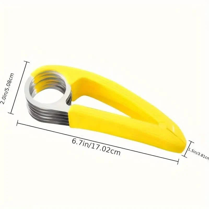 Stainless Steel Banana & Cucumber Slicer by DailySale