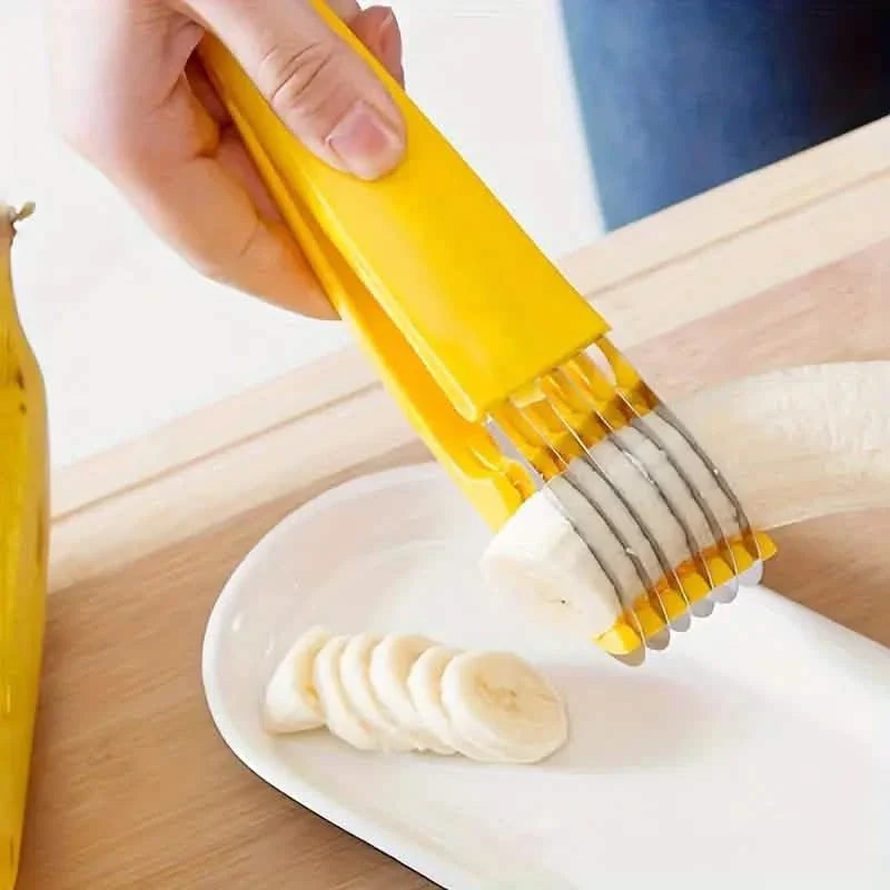 Stainless Steel Banana & Cucumber Slicer by DailySale