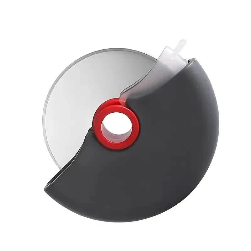 Stainless Steel Round Wheel Cutter with Lid by DailySale