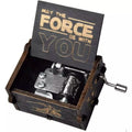 Star Wars Engraved Wooden Music Box by DailySale