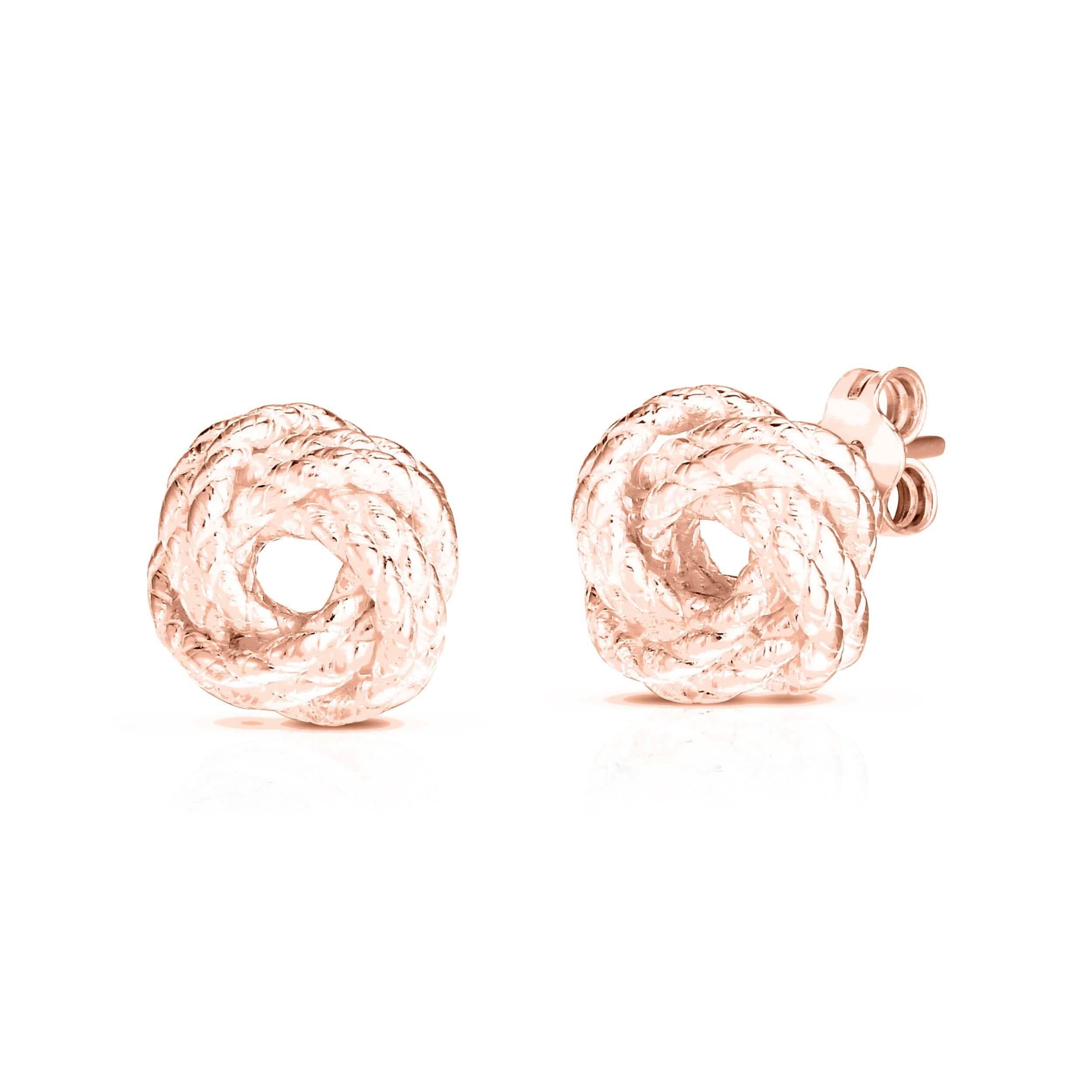 Sterling Silver Love Knot Earring by DailySale