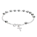 Sterling Silver Rosary Bracelet by DailySale