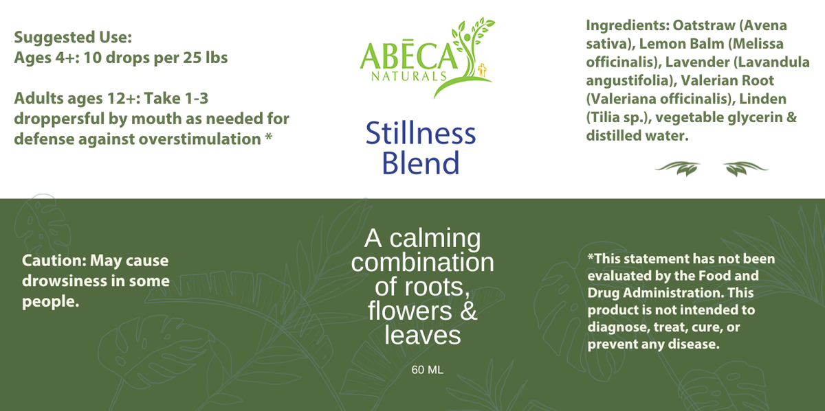 Stillness Blend - Calming Support by ABĒCA Naturals