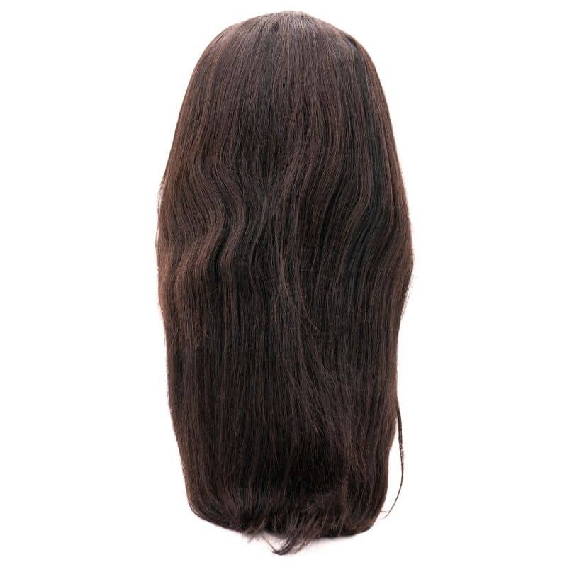 Straight 4x4 Transparent Lace 100% Human Hair Closure Wig by Private Label