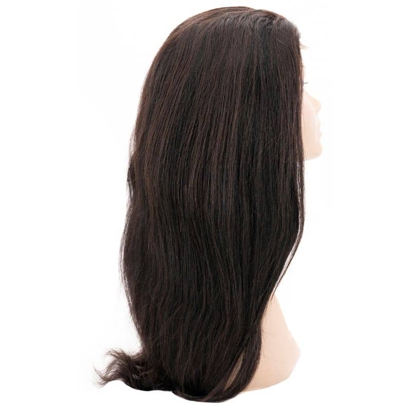 Straight 4x4 Transparent Lace 100% Human Hair Closure Wig by Private Label