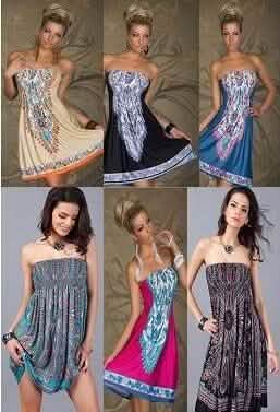 Strapless Paisley Print Dress - Assorted Styles and Sizes by DailySale