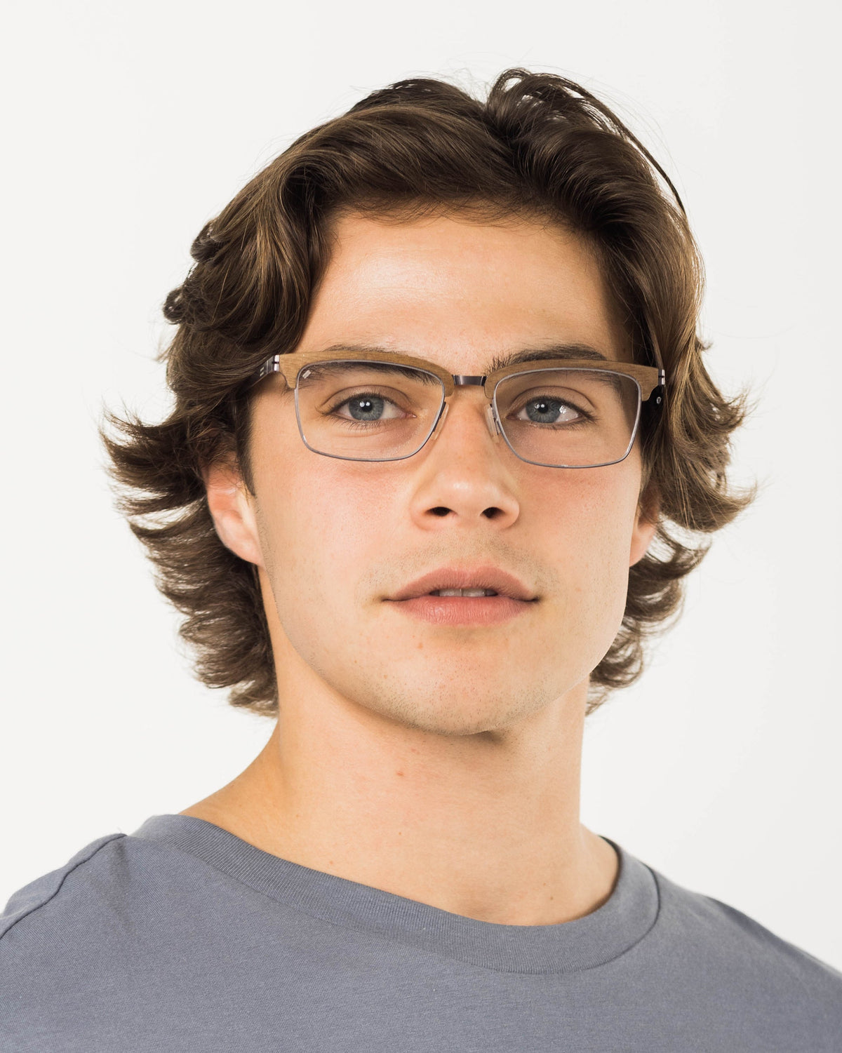 Stuart - Wood & Metal Eyeglasses by Tommy Owens