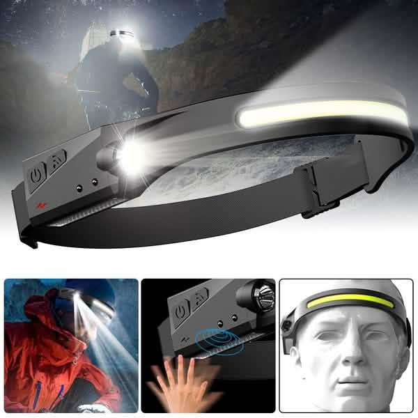 Super Bright LED Headlamp Flashlight Rechargeable by DailySale