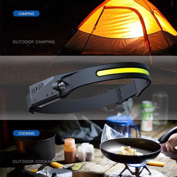 Super Bright LED Headlamp Flashlight Rechargeable by DailySale