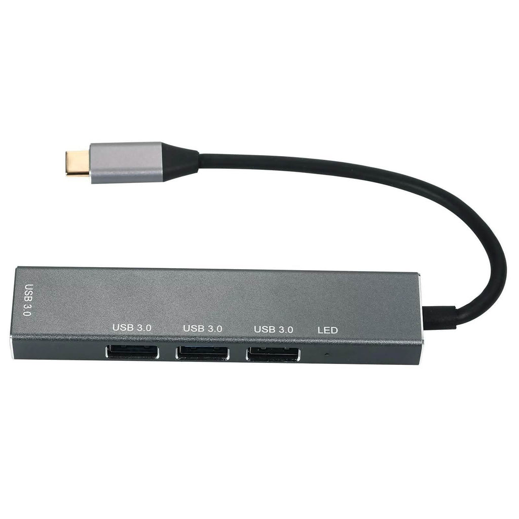 T304 4-in-1 Hub Type C to USB3.0*4 Intelligent USB Hub Multi-Port Adapter by DailySale