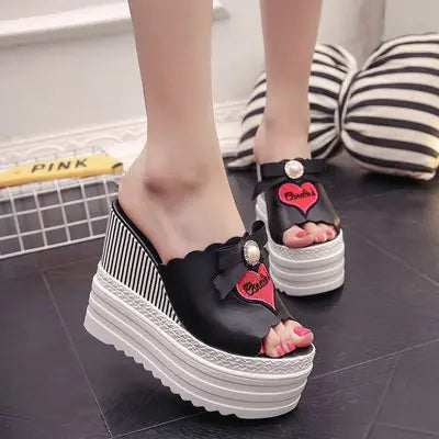 High Heel Platform Wedge Sandals by Trendy Attic Store01