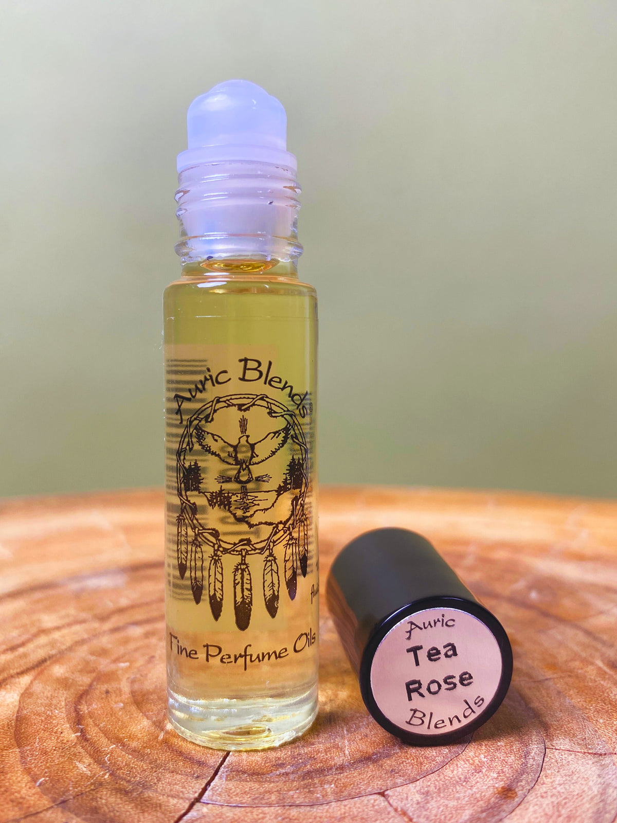 Tea Rose Roll-on Perfume Oil | 0.33 fl oz by Auric Blends