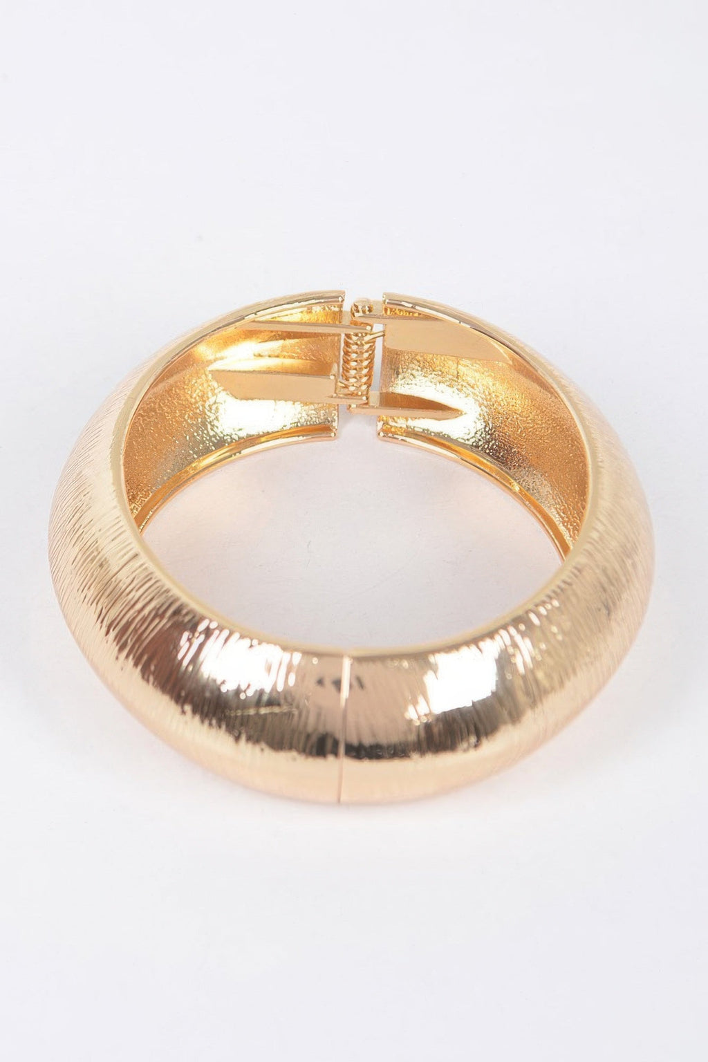 Textured Metal Bangle Bracelet by Tigbul's Variety Fashion Shop
