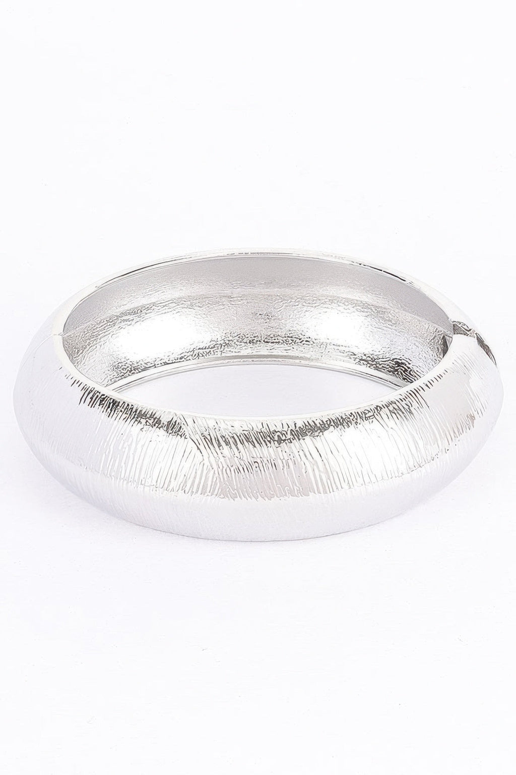 Textured Metal Bangle Bracelet by Tigbul's Variety Fashion Shop
