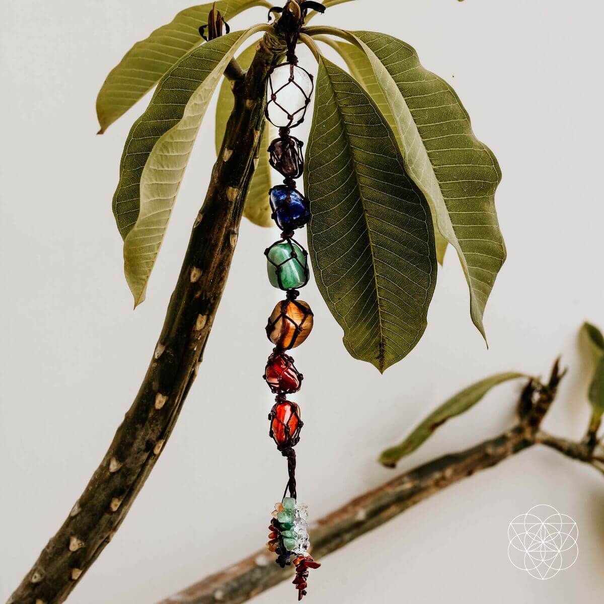 The 7 Chakra Healing Tassel by Conscious Items