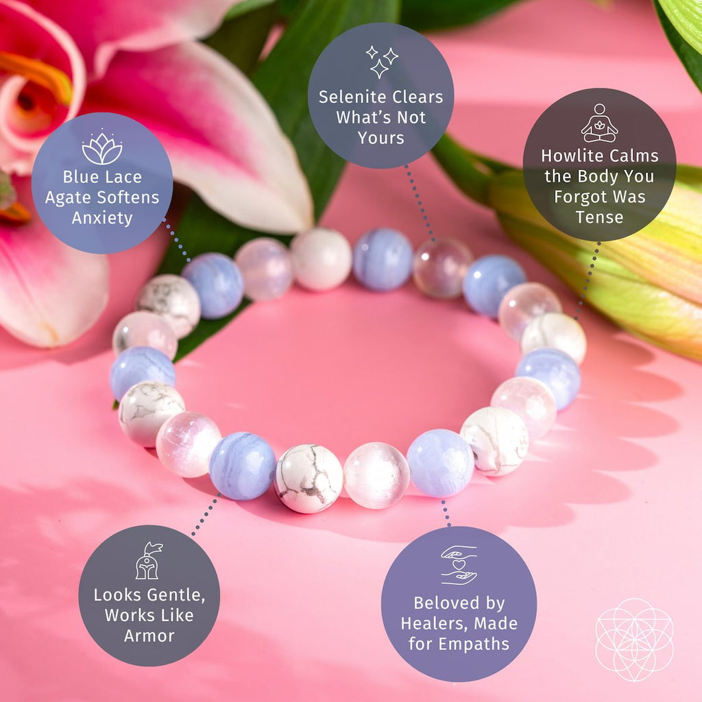 The Empath’s Trio - Daily Reset Bracelet by Conscious Items