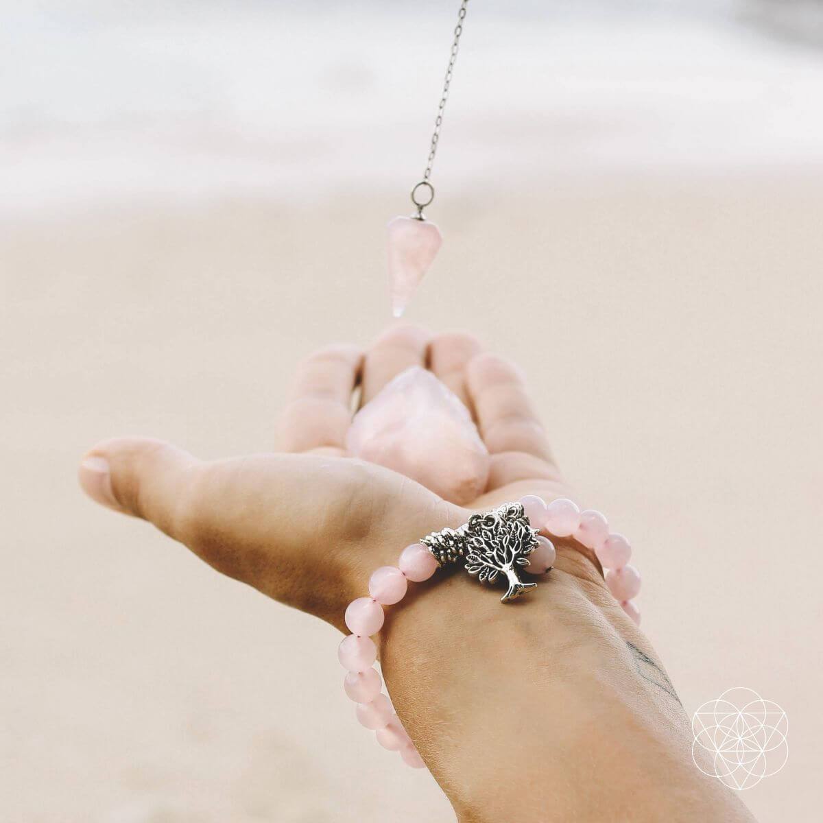 The Rose Quartz Healing Crystal Set by Conscious Items