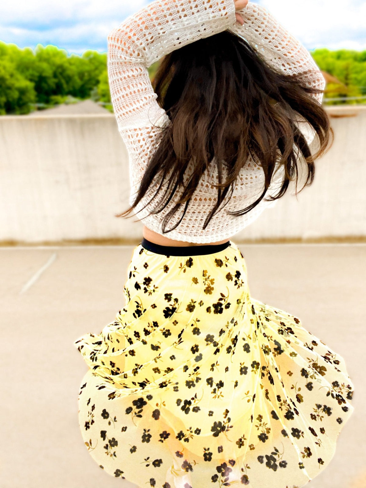 Tilly Tulle Overlay Skirt by Girl Code Couture