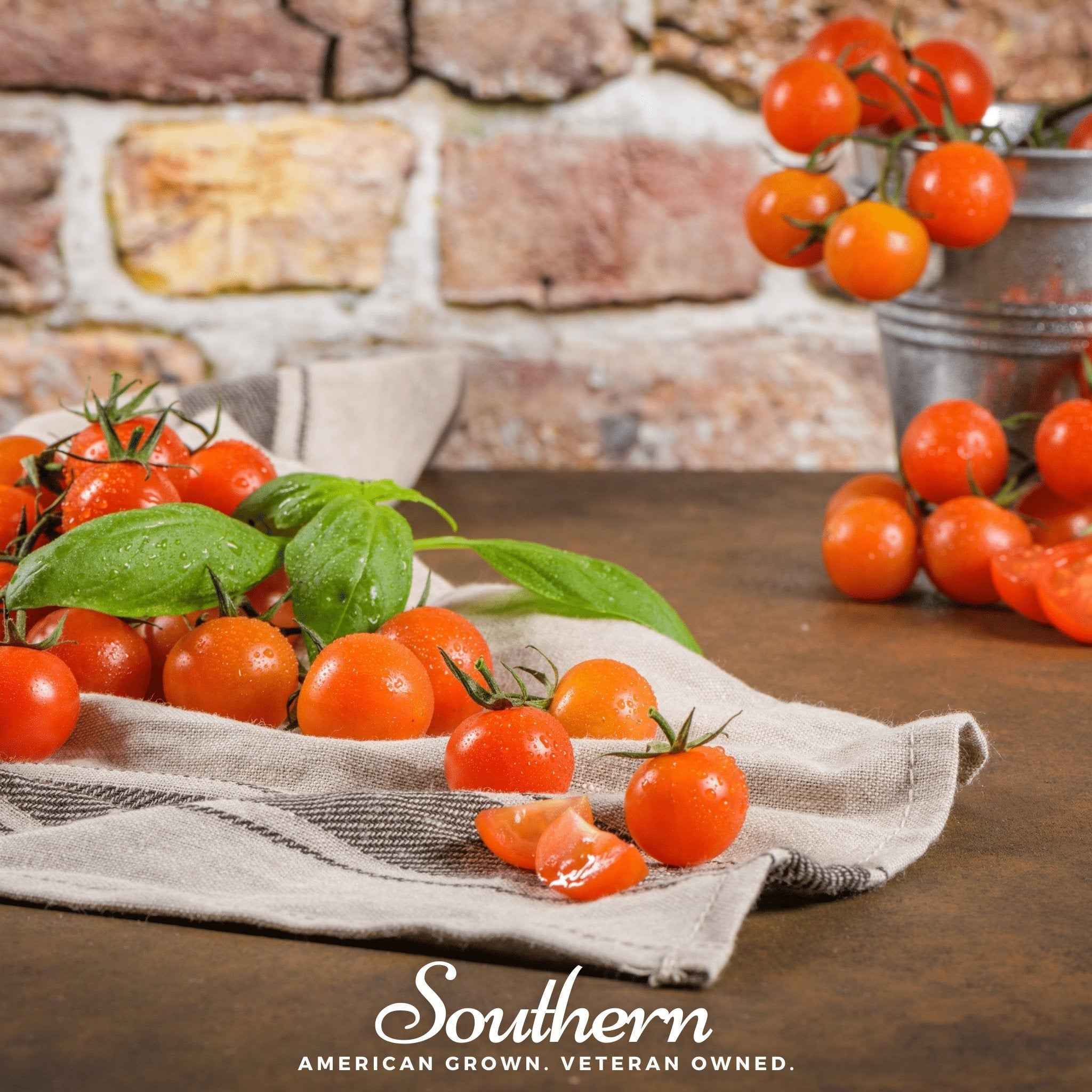 Small Red Cherry Tomato – 50 Seeds by Southern Seeds