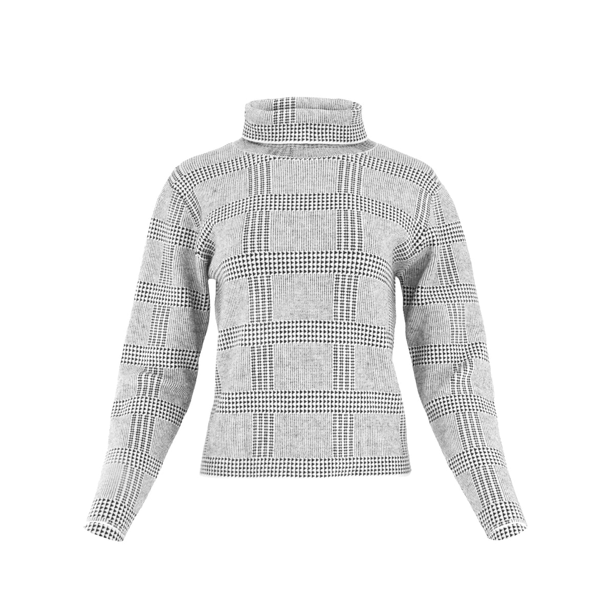 KNIT TURTLENECK SWEATER by profile-nyc
