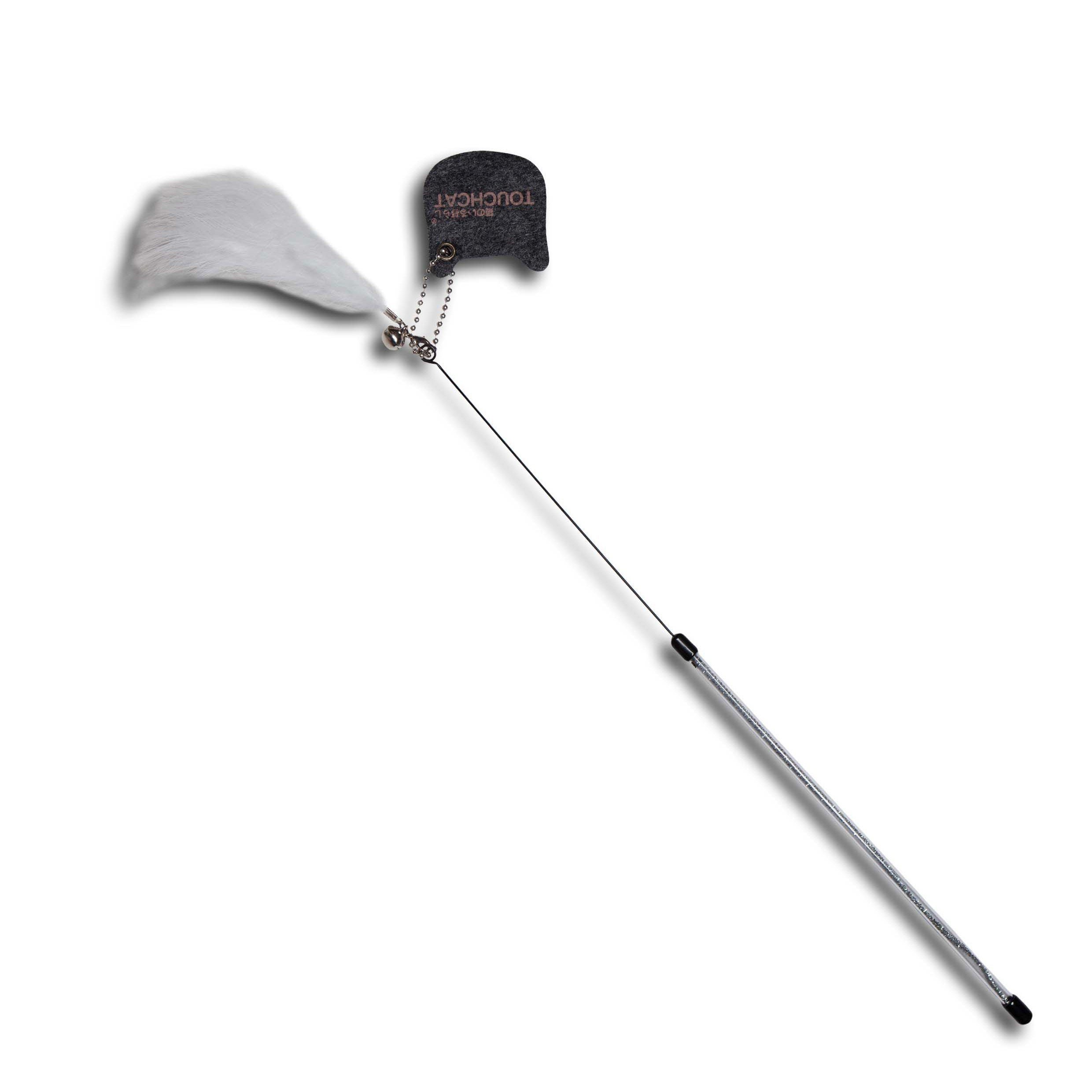 Touchcat Feather Duster Cat Teaser wand by Pet Life