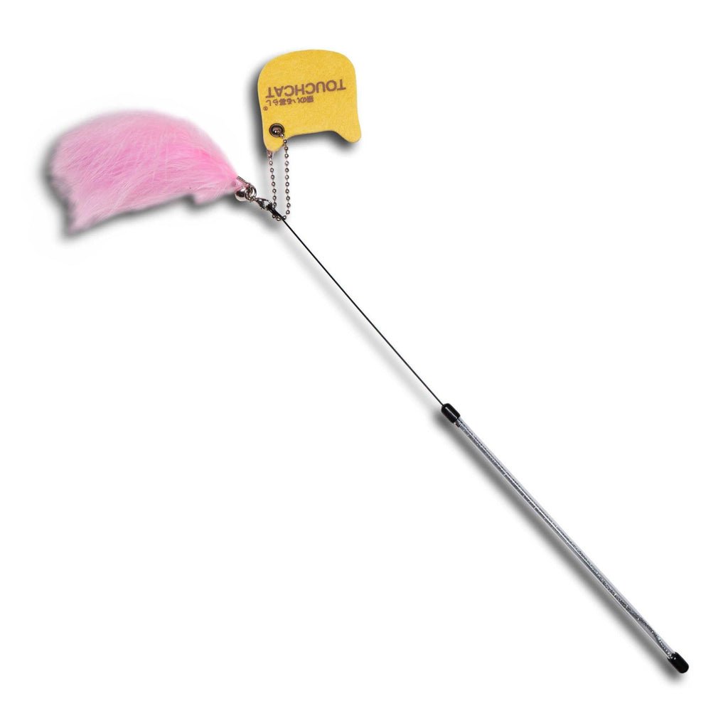 Touchcat Feather Duster Cat Teaser wand by Pet Life