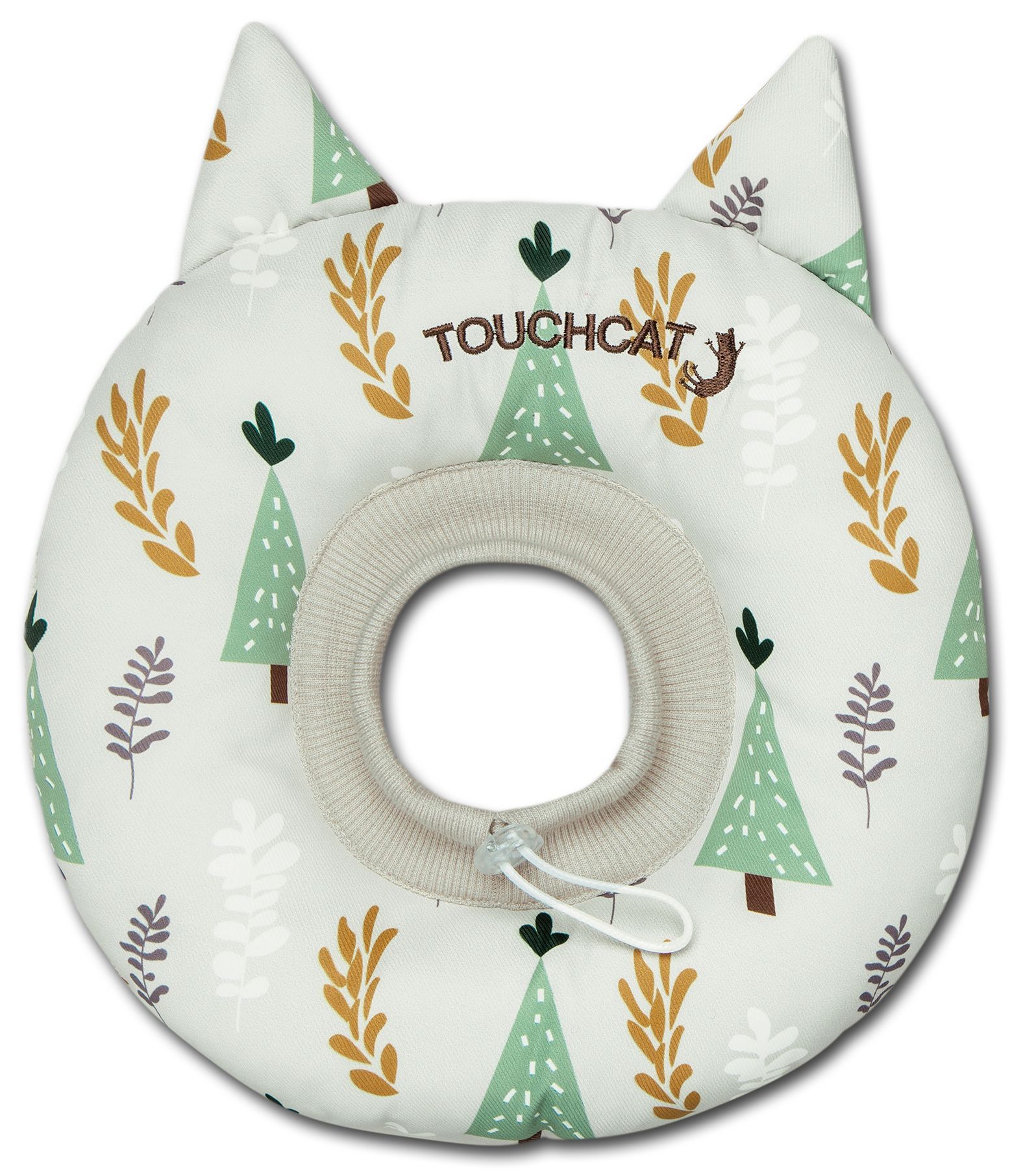 Touchcat ® 'Ringlet' Licking and Scratching Adjustable Pillow Cat Neck Protector by Pet Life
