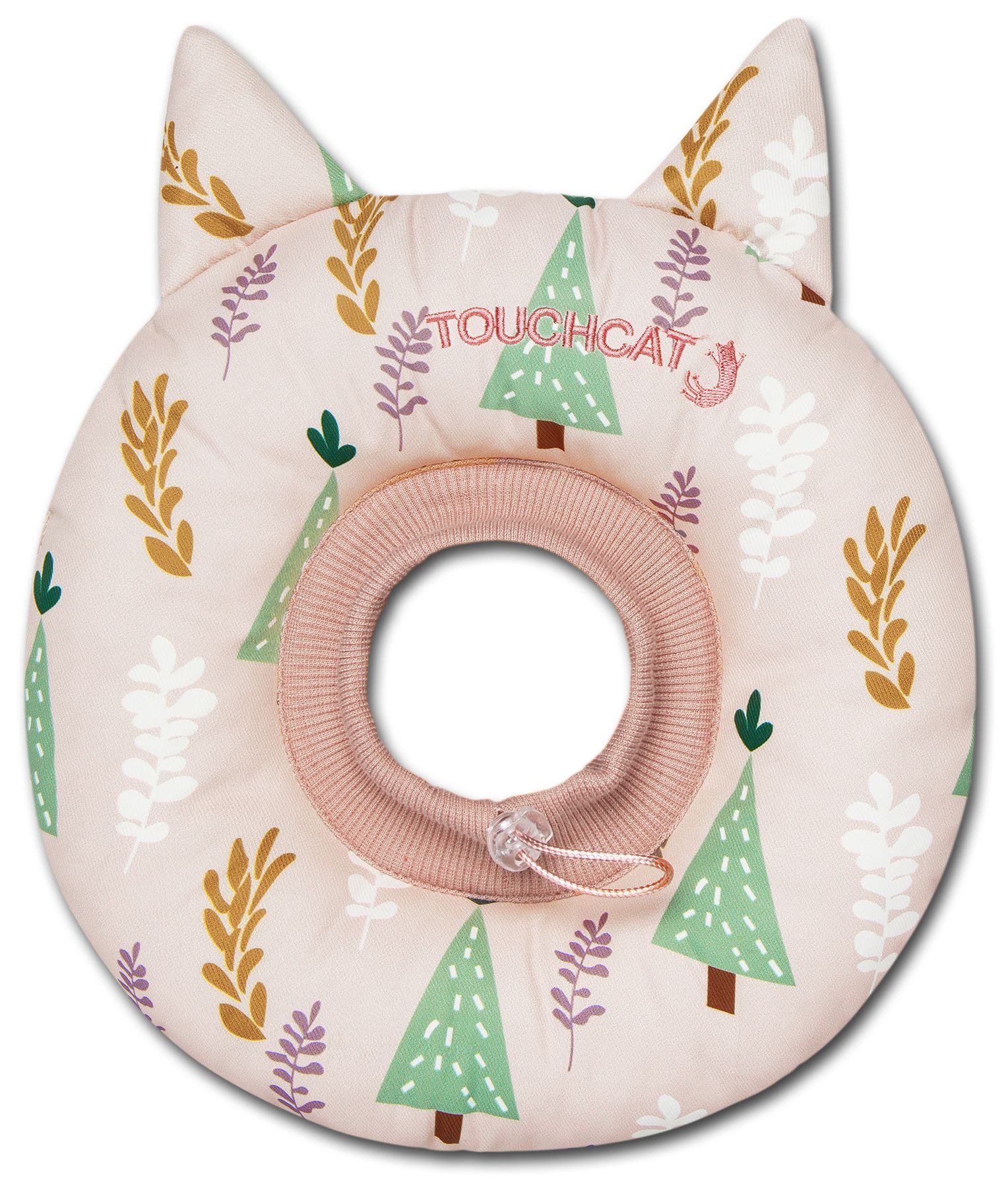Touchcat ® 'Ringlet' Licking and Scratching Adjustable Pillow Cat Neck Protector by Pet Life