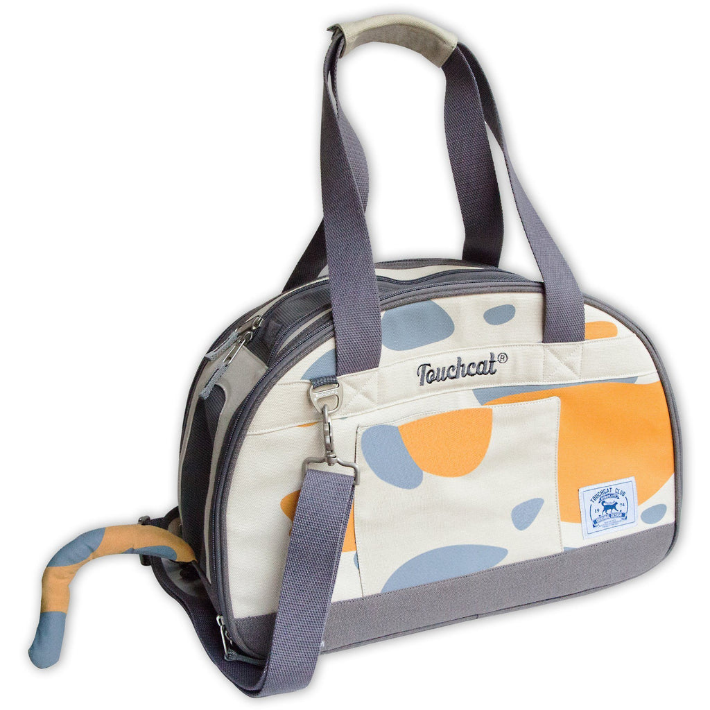 Touchcat 'Tote-Tails' Designer Airline Approved Collapsible Cat Carrier by Pet Life