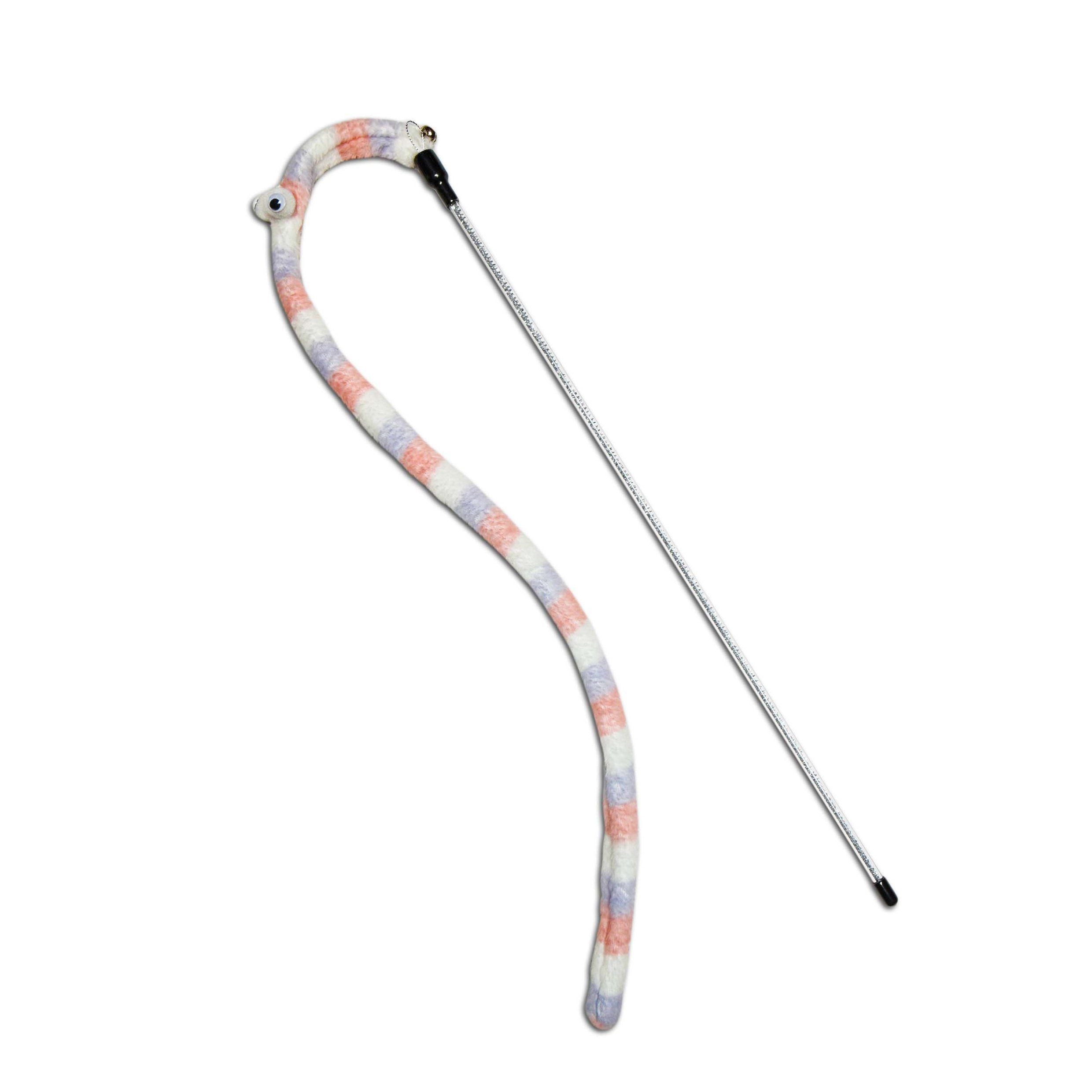 Touchcat Worm-Tail Designer Cat Teaser by Pet Life