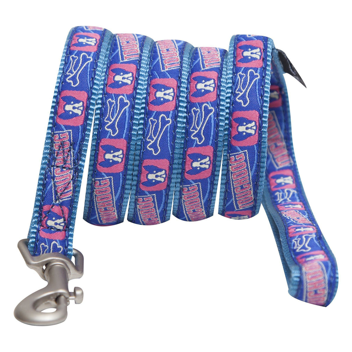 Touchdog 'Bone Patterned' Tough Stitched Dog Harness and Leash by Pet Life