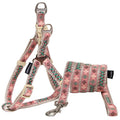 Touchdog 'Capentry Patterned' Tough Stitched Dog Harness and Leash by Pet Life