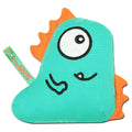 Touchdog Cartoon Shoe-faced Monster Plush Dog Toy by Pet Life